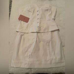 BHLDN Ivory Dress (Anthropologie)